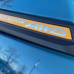 2026 Subaru Forester Wilderness in Geyser Blue, roof pillar 4WD badge, symmetrical AWD,