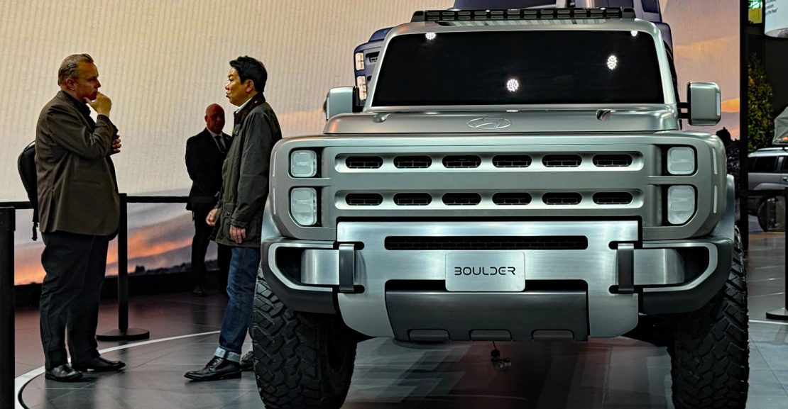 Hyundai Boulder Concept, as seen at the 2026 New York Auto Show