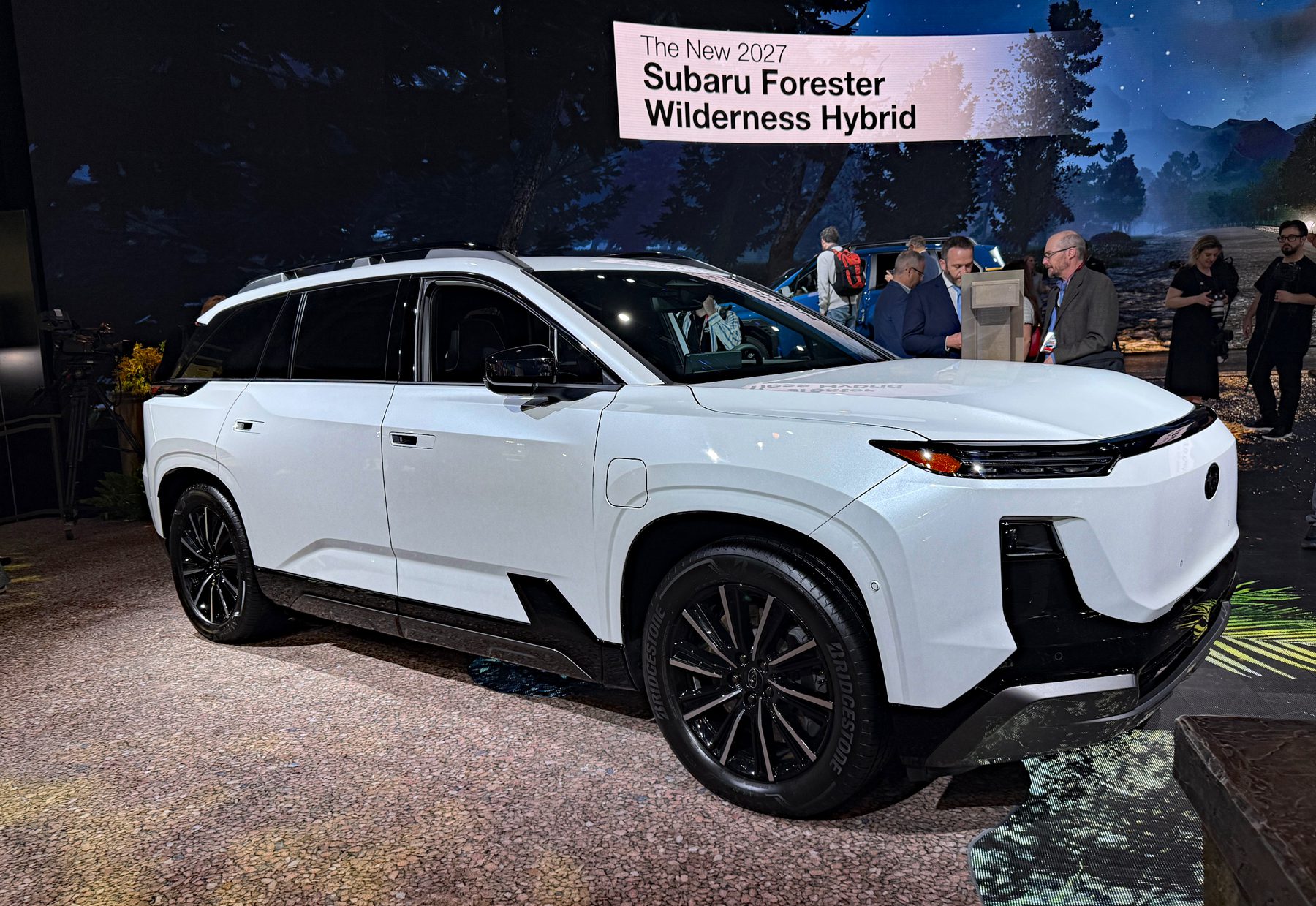 2027 Subaru Getaway, White, New York Auto Show