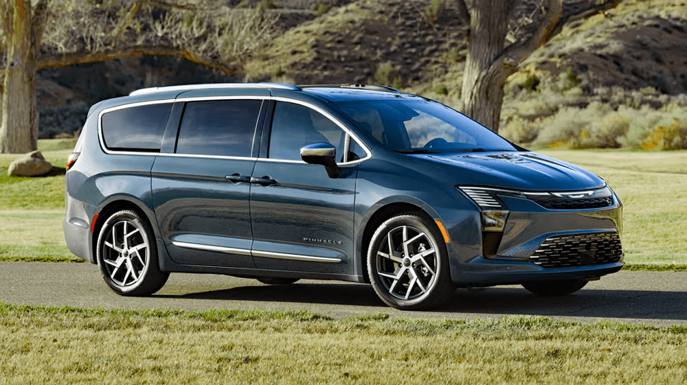 2027 Chrysler Pacifica, seen at the 2026 New York Auto Show