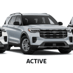2026 Ford Explorer models, 100A, Active, ST-Line