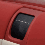 Chevrolet Bel Air Concept, rear seat speaker, red interior,