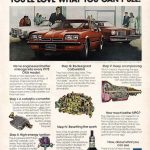 1975 Oldsmobile Ad, fuel economy, catalytic converter,