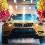 Gas Station Car Wash, soft cloth,