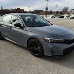 2026 Honda Civic Si, front 3/4 view, wheels straight,