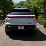 2027 Infiniti QX65, rear view, white, estate