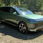 2026 Hyundai Ioniq 9, electric crossover, front 3/4 view