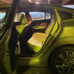 2026 Nissan Sentra SL in Imperial Bronze, rear seat space,
