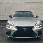 2025 Lexus LS 500 in Silver Illusion, front end, grille,