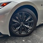 2025 Lexus LS 500 in Silver Illusion, wheels, black wheels,