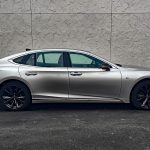 2025 Lexus LS 500 in Silver Illusion, profile, side view,
