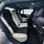 2025 Lexus LS 500 in Silver Illusion, rear seat, passenger space,