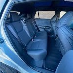 2026 Lexus RZ 500e F Sport in Wind, rear seat, passenger space,