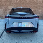 2026 Lexus RZ 500e F Sport in Wind, rear view,
