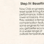 1975 Oldsmobile ad, spark plug