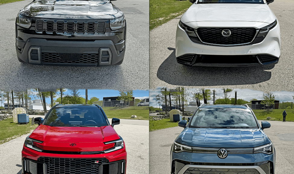2026 Compact SUV Roundup, Jeep Cherolkee, Mazda CX-5, Toyota RAV4, Volkswagen Tiguan,