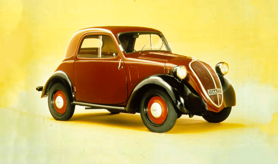Original Fiat Topolino, red,
