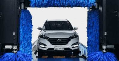 Gas Station Car Wash, soft cloth, cheap car wash,