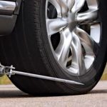 Mini Spare Tire, Changing a tire, donut spare, tire jack