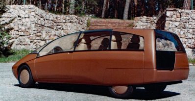 VAZ-X Concept, rear 3/4 view, Russian Concept Car,
