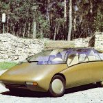 VAZ-X Concept, front 3/4 view, outside,