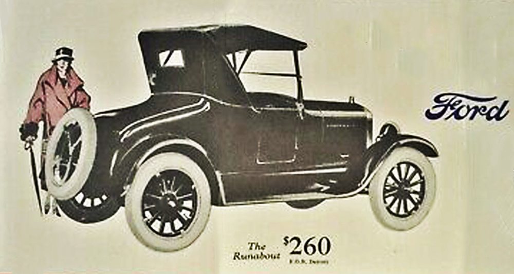 1925 Ford Model T, $260