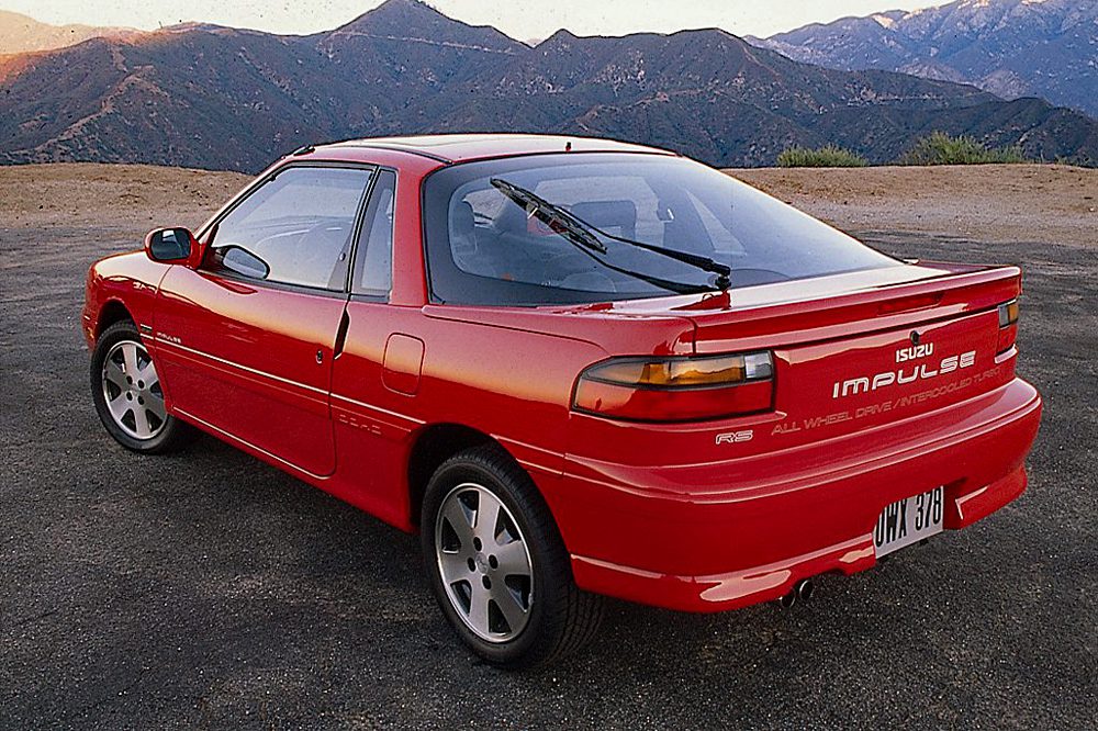 1990 Isuzu Impulse RS AWD, RED,