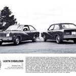 Leata Cabalero Press Release, black and white, coupes,