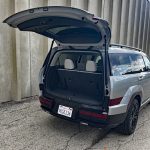 2026 Hyundai Santa Fe Hybrid Calligraphy in Shimmering Silver, cargo area,