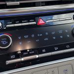 2026 Hyundai Santa Fe Hybrid Calligraphy in Shimmering Silver, climate controls,