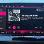 2026 Volkswagen GTI Autobahn in Kings Red, touchscreen, music, Wes Montgomery