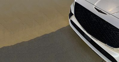 2026 GV80 Coupe Black in Uyuni White, Grille detail, grille close up