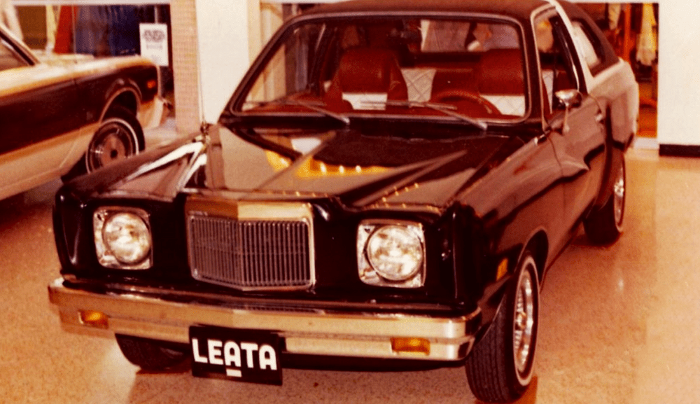 Leata Cabalero at auto show