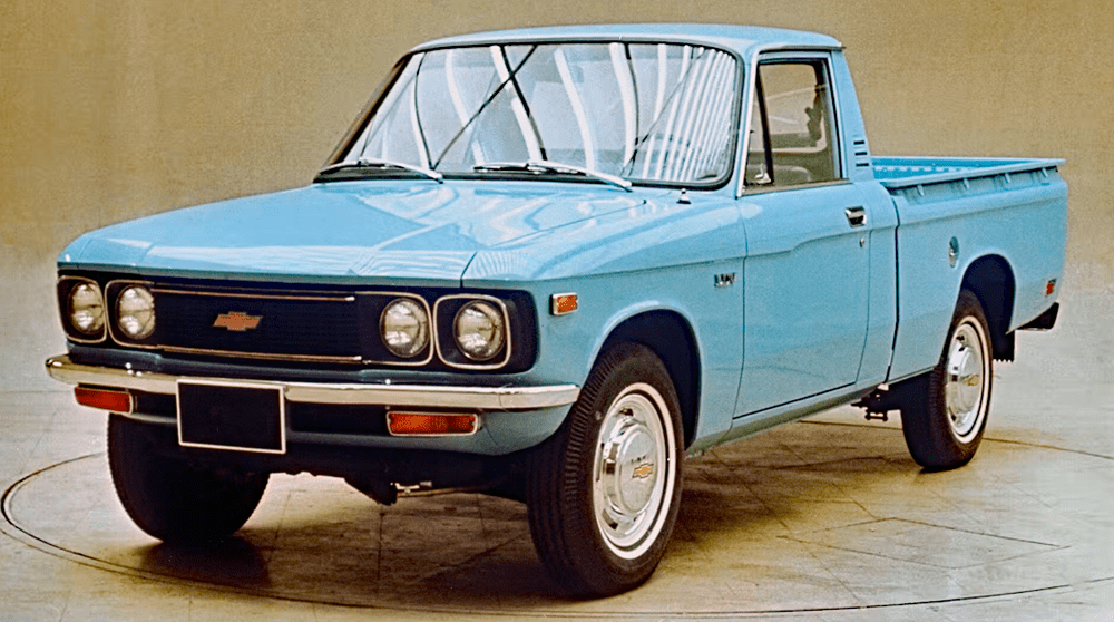 1972 Chevrolet LUV, Blue, Isuzu Pickup