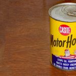 Vintage Motor Honey Can