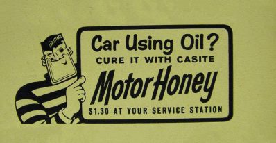 Vintage Motor Honey Ad, What Was Motor Honey?