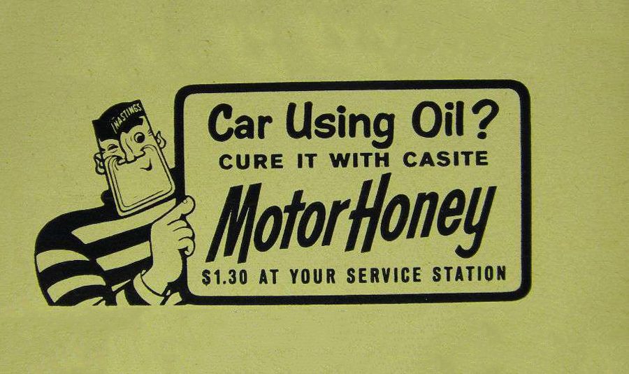 Vintage Motor Honey Ad, What Was Motor Honey?