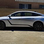 2026 Lexus ES 350h, profile, sunny, silver,