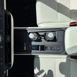 2026 Lexus ES 350e, center console, white interior,