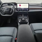 2026 Subaru Uncharted Sport in Metropolis Gray, dashboard, interior, front seats, StarTex,