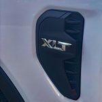2026 Ford Ranger XLT in Colonial White, XLT Badge, XLT Fender piece,