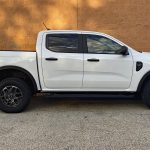 2026 Ford Ranger XLT in Colonial White, profile,