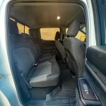 2026 Ford Ranger XLT in Colonial White, rear seat, passenger space,