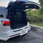 2026 Infiniti QX80 in Radiant White, cargo area, rear hatch, cargo space,