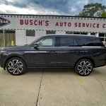 2026 Lincoln Navigator Reserve in Starlight Gray, profile, Busch Auto,