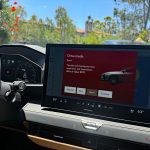 2026 Lexus ES 500e, touch screen, direct light,