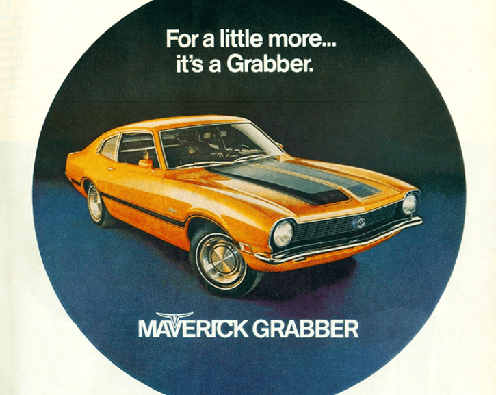 1972 Ford Maverick Grabber, Orange