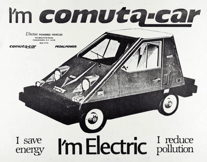 Comuta-Car Print ad 1979-1981