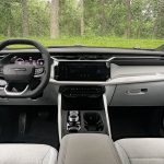 2026 Jeep Cherokee Laredo in Diamond Black Crystal, interior, dashboard, center console,