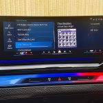 2025 BMW M5 Touring in Frozen Deep Grey, touchscreen, infotainment system,